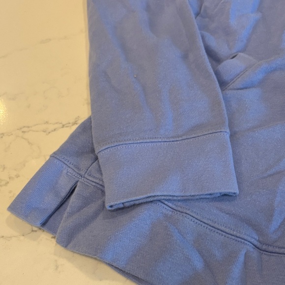 Nike Light Blue Hoodie with White Logo - Picture 5 of 6